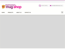 Tablet Screenshot of mug-shop.net